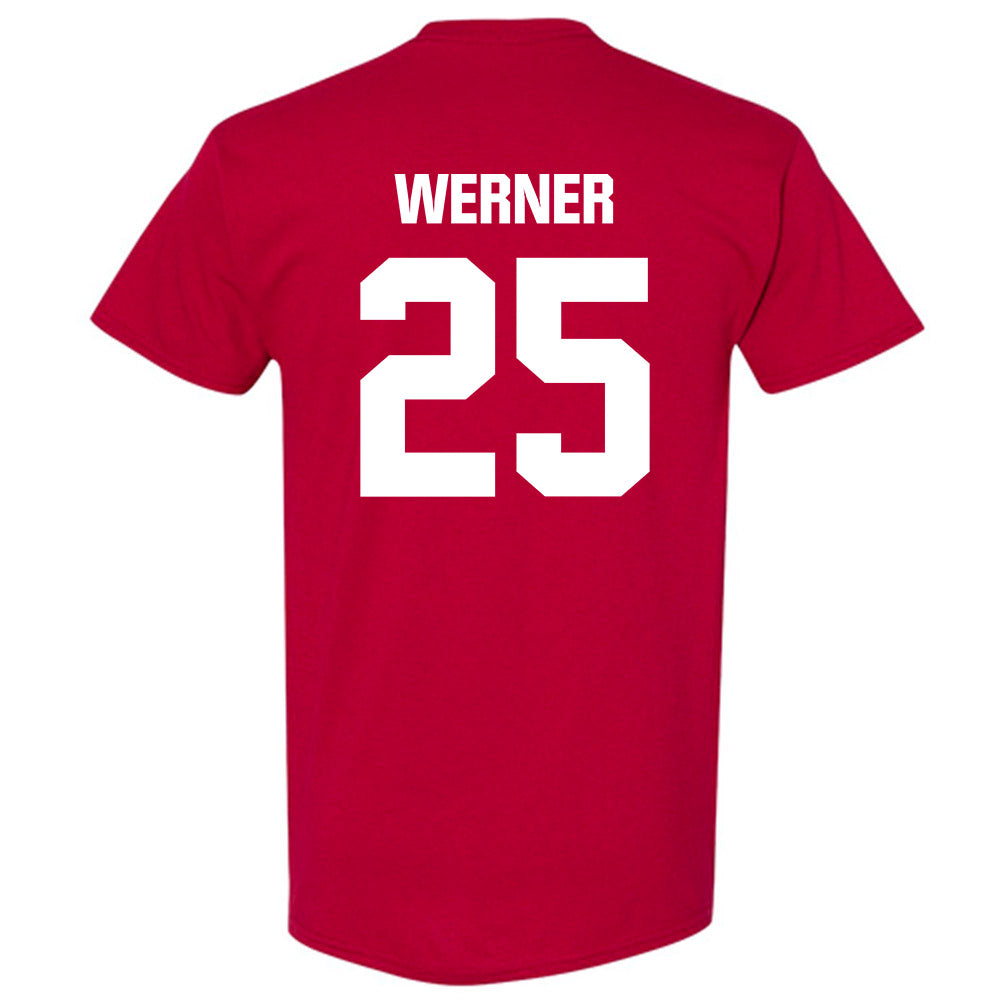 Wisconsin - NCAA Softball : Madison Werner - Sports Shersey T-Shirt-1