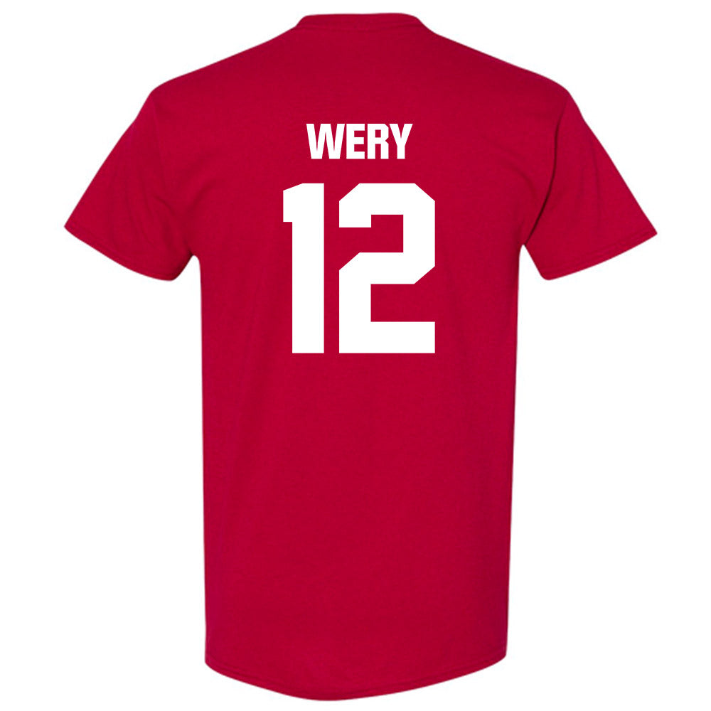 Wisconsin - NCAA Softball : Addison Wery - Sports Shersey T-Shirt-1