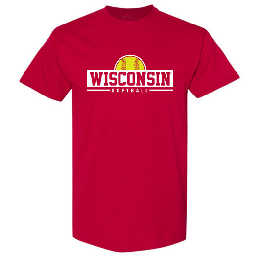 Wisconsin - NCAA Softball : Addison Blomberg - Sports Shersey T-Shirt-0