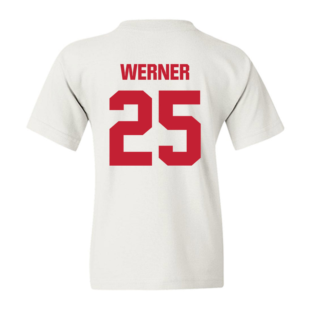 Wisconsin - NCAA Softball : Madison Werner - Sports Shersey Youth T-Shirt-1