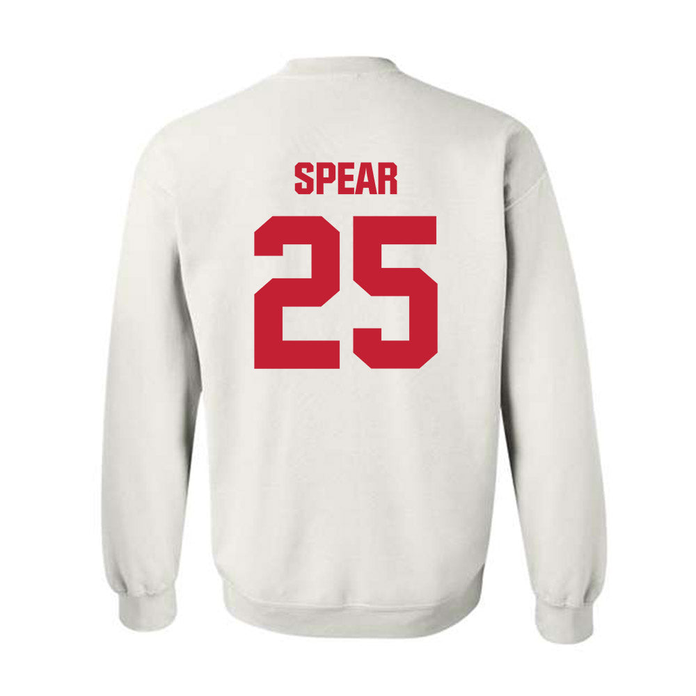 Wisconsin - NCAA Softball : Sydney Spear - Sports Shersey Crewneck Sweatshirt-1