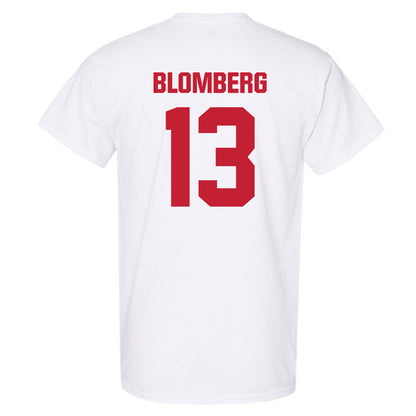 Wisconsin - NCAA Softball : Addison Blomberg - Sports Shersey T-Shirt-1