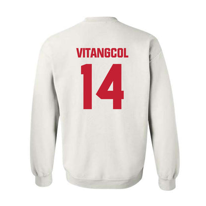 Wisconsin - NCAA Softball : Sydney Vitangcol - Sports Shersey Crewneck Sweatshirt-1