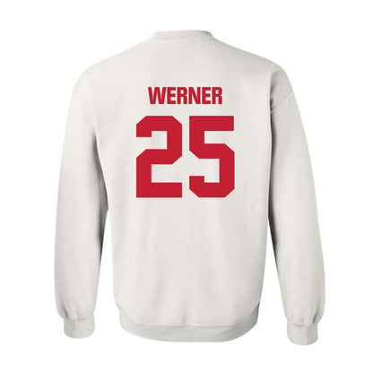 Wisconsin - NCAA Softball : Madison Werner - Sports Shersey Crewneck Sweatshirt-1
