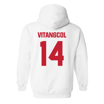 Wisconsin - NCAA Softball : Sydney Vitangcol - Sports Shersey Hooded Sweatshirt-1