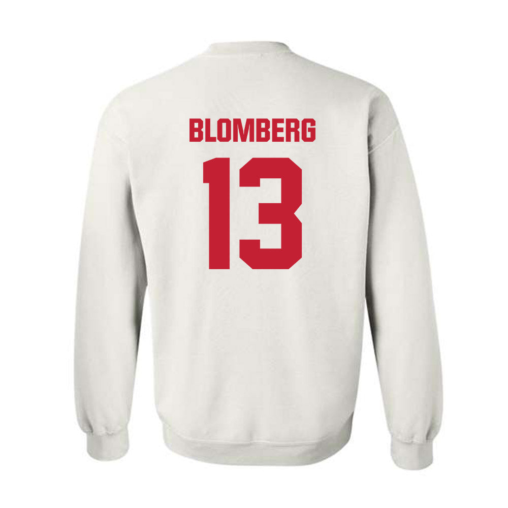 Wisconsin - NCAA Softball : Addison Blomberg - Sports Shersey Crewneck Sweatshirt-1