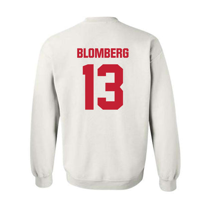 Wisconsin - NCAA Softball : Addison Blomberg - Sports Shersey Crewneck Sweatshirt-1