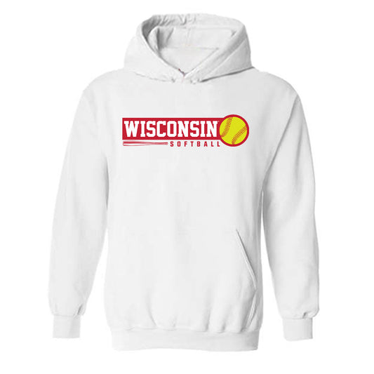 Wisconsin - NCAA Softball : Kylee Molitor - Sports Shersey Hooded Sweatshirt-0