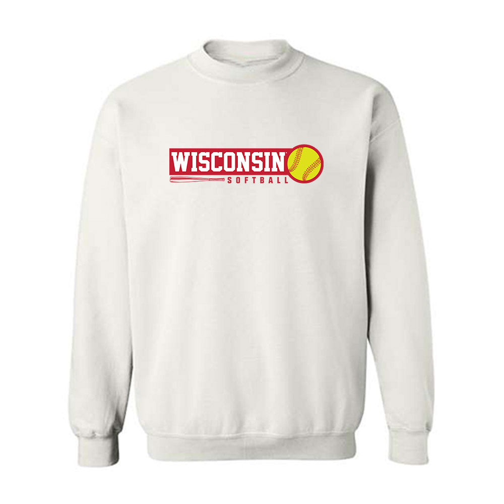 Wisconsin - NCAA Softball : Danielle Lucey - Sports Shersey Crewneck Sweatshirt-0