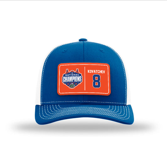 Florida - NCAA Men's Basketball : Alex Kovatchev - National Champs Snapback Trucker Hat-0