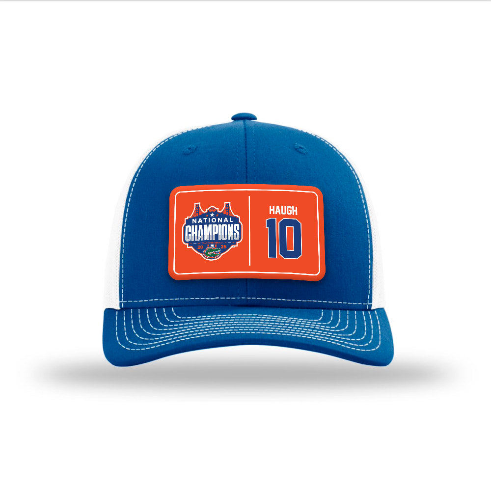 Florida - NCAA Men's Basketball : Thomas Haugh - National Champs Snapback Trucker Hat-0