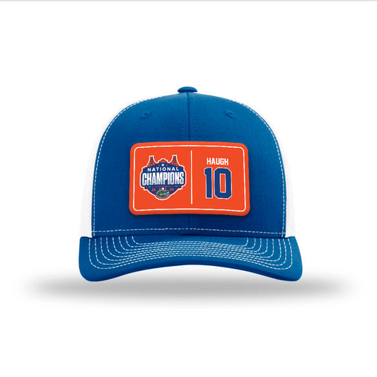 Florida - NCAA Men's Basketball : Thomas Haugh - National Champs Snapback Trucker Hat-0