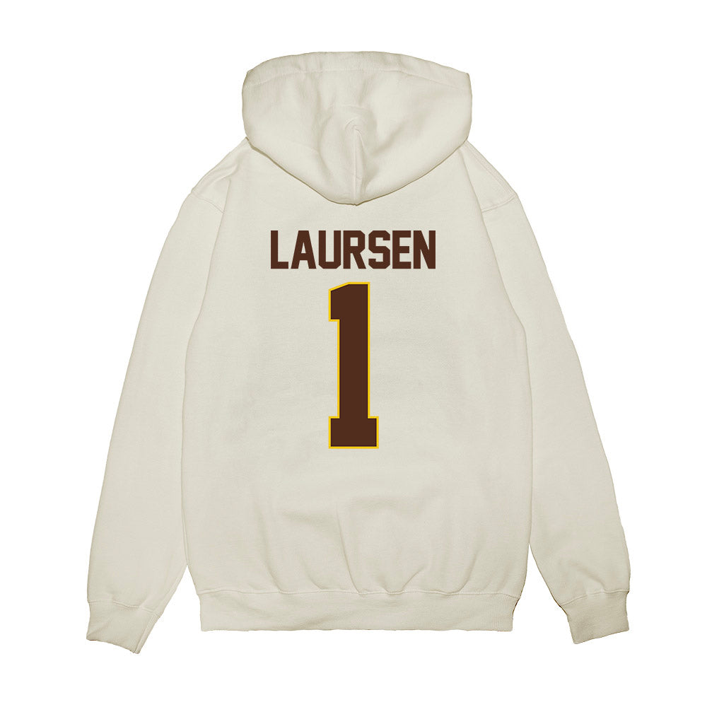 Western Michigan - NCAA Men's Ice Hockey : Kirk Laursen - Premium Hooded Sweatshirt-1