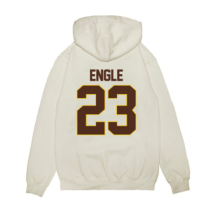 Western Michigan - NCAA Men's Ice Hockey : Edison Engle - Premium Hooded Sweatshirt-1