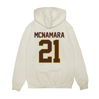 Western Michigan - NCAA Men's Ice Hockey : Luke McNamara - Premium Hooded Sweatshirt-1