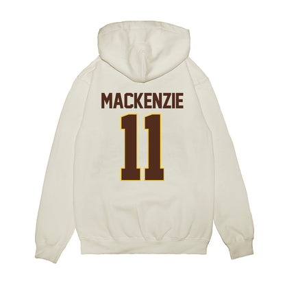 Western Michigan - NCAA Men's Ice Hockey : Tyler MacKenzie - Premium Hooded Sweatshirt-1