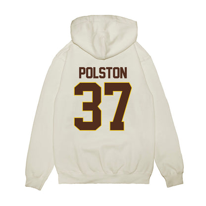 Western Michigan - NCAA Men's Ice Hockey : Michael Polston - Premium Hooded Sweatshirt-1