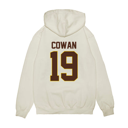 Western Michigan - NCAA Men's Ice Hockey : Bobby Cowan - Premium Hooded Sweatshirt-1