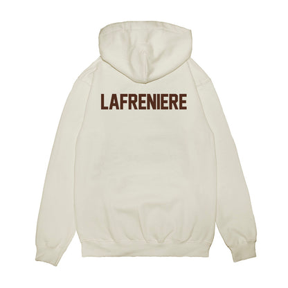 Western Michigan - NCAA Men's Ice Hockey : Tommy Lafreniere - Premium Hooded Sweatshirt-1