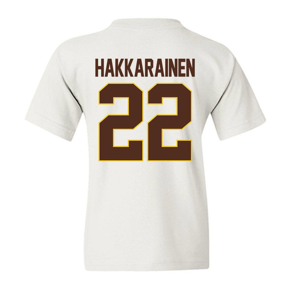 Western Michigan - NCAA Men's Ice Hockey : Iiro Hakkarainen - Youth T-Shirt-1
