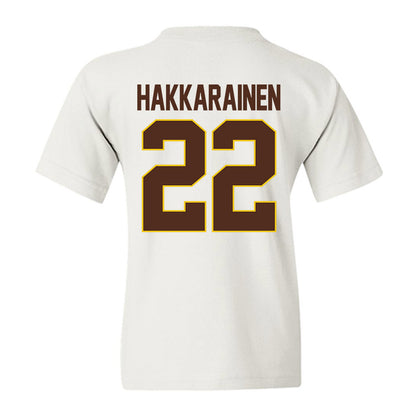 Western Michigan - NCAA Men's Ice Hockey : Iiro Hakkarainen - Youth T-Shirt-1