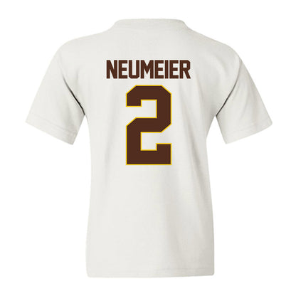 Western Michigan - NCAA Men's Ice Hockey : Michael Neumeier - Youth T-Shirt-1