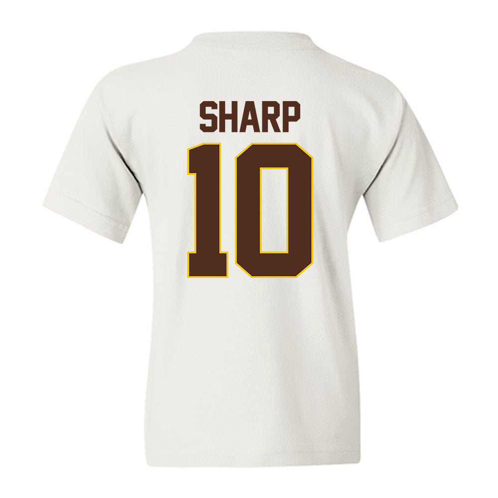 Western Michigan - NCAA Men's Ice Hockey : Zack Sharp - Youth T-Shirt-1