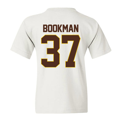 Western Michigan - NCAA Men's Ice Hockey : Zach Bookman - Youth T-Shirt-1