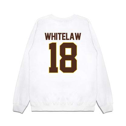 Western Michigan - NCAA Men's Ice Hockey : William Whitelaw - Premium Crewneck Sweatshirt-1