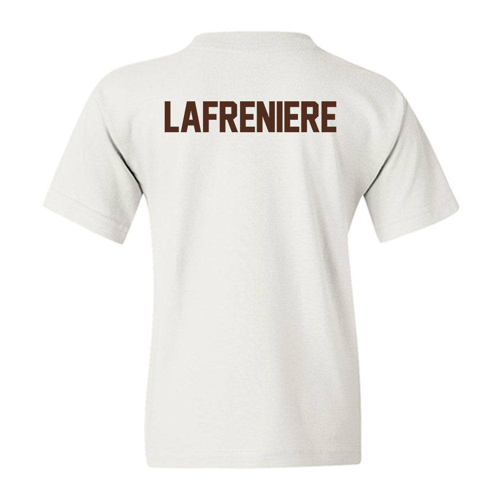 Western Michigan - NCAA Men's Ice Hockey : Tommy Lafreniere - Youth T-Shirt-1