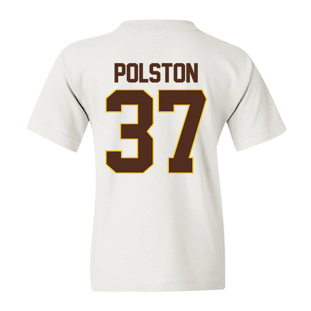 Western Michigan - NCAA Men's Ice Hockey : Michael Polston - Youth T-Shirt-1