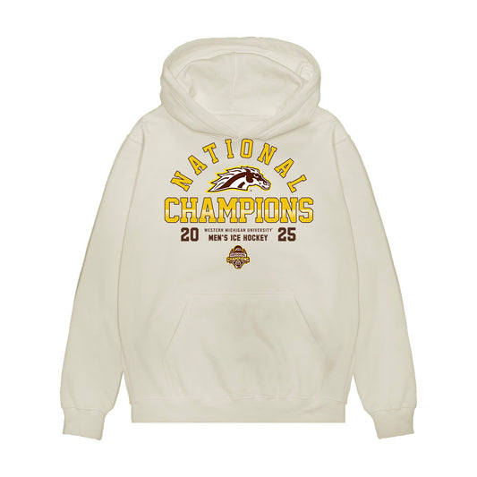 Western Michigan - NCAA Men's Ice Hockey : Colby Woogk - Premium Hooded Sweatshirt-0