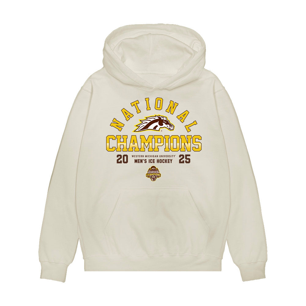 Western Michigan - NCAA Men's Ice Hockey : Tommy Lafreniere - Premium Hooded Sweatshirt-0