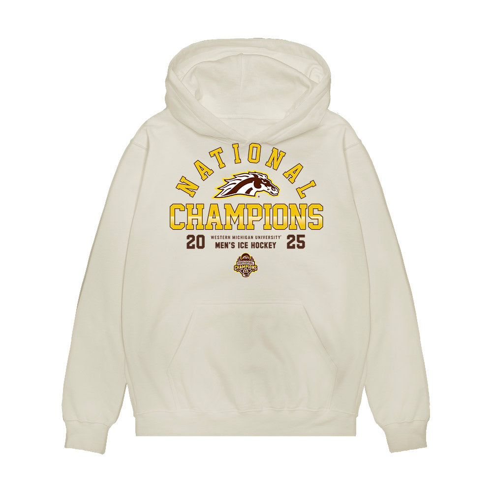 Western Michigan - NCAA Men's Ice Hockey : Gavin Moffatt - Premium Hooded Sweatshirt-0