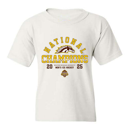 Western Michigan - NCAA Men's Ice Hockey : Tommy Lafreniere - Youth T-Shirt-0