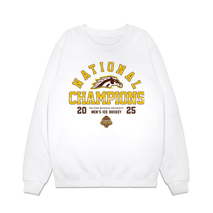 Western Michigan - NCAA Men's Ice Hockey : Zack Sharp - Premium Crewneck Sweatshirt-0