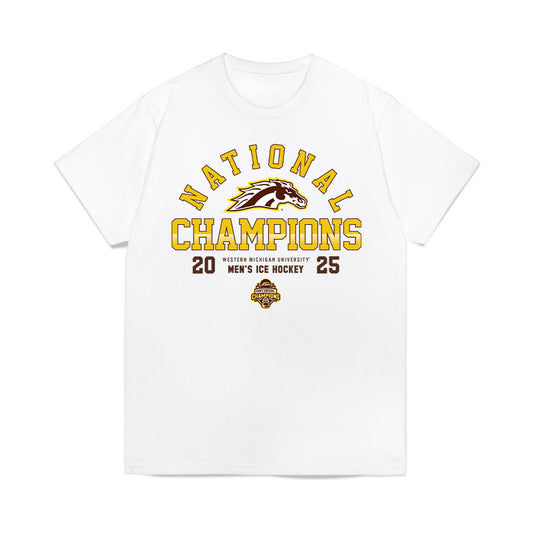 Western Michigan - NCAA Men's Ice Hockey : Garrett Szydlowski - Premium T-Shirt-0
