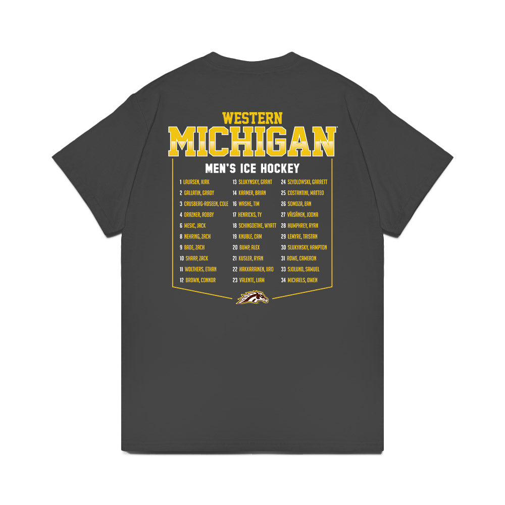 Western Michigan - NCAA Men's Ice Hockey : - Premium T-Shirt-1