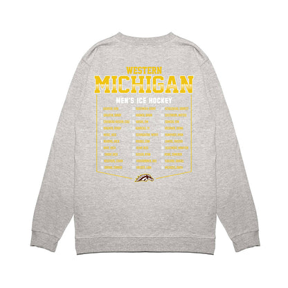 Western Michigan - NCAA Men's Ice Hockey : - Premium Crewneck Sweatshirt-1