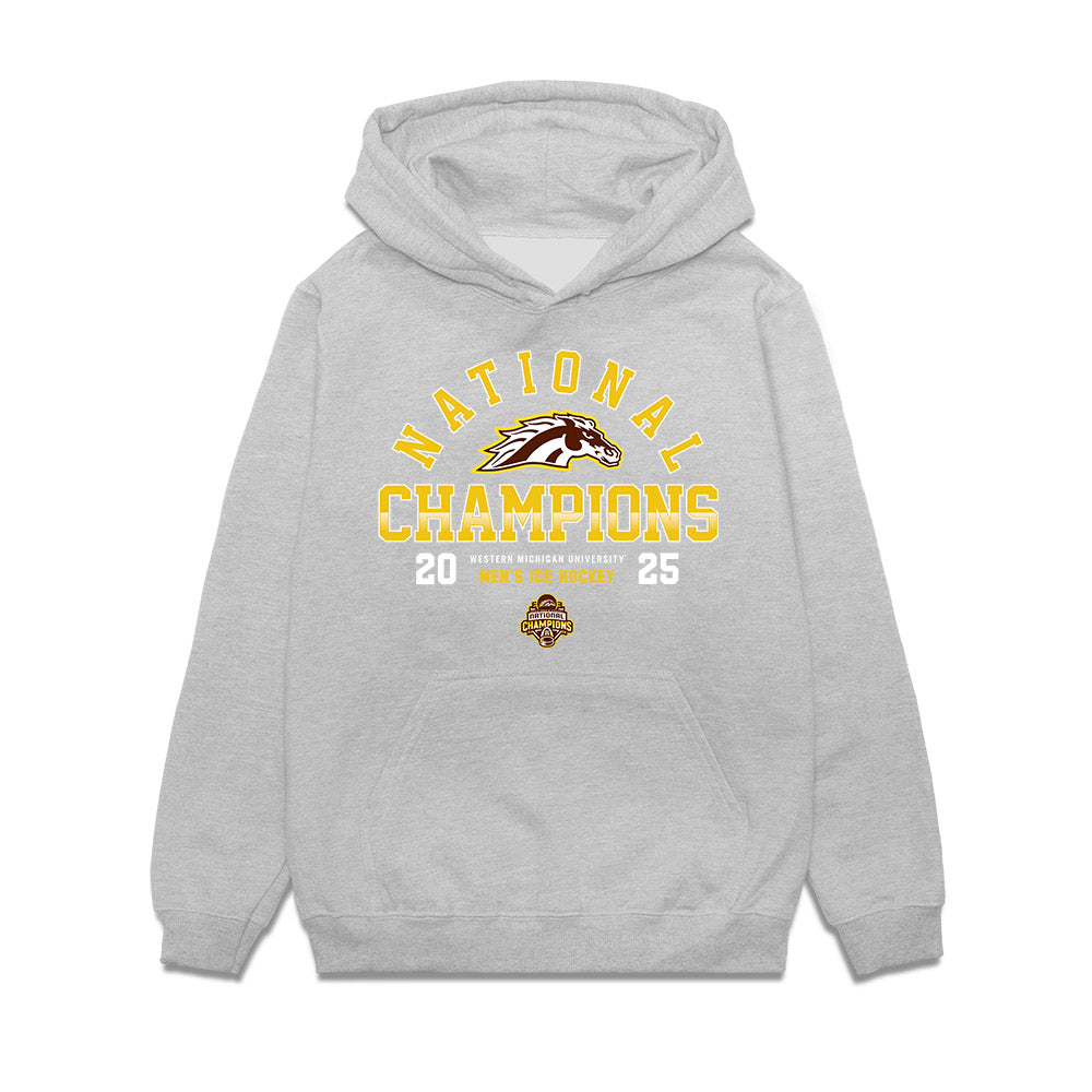Western Michigan - NCAA Men's Ice Hockey : - Premium Hooded Sweatshirt-0