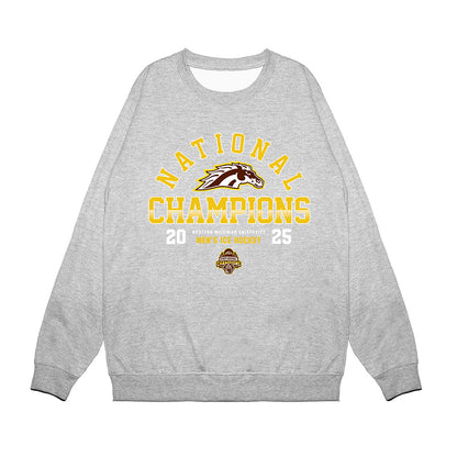 Western Michigan - NCAA Men's Ice Hockey : - Premium Crewneck Sweatshirt-0