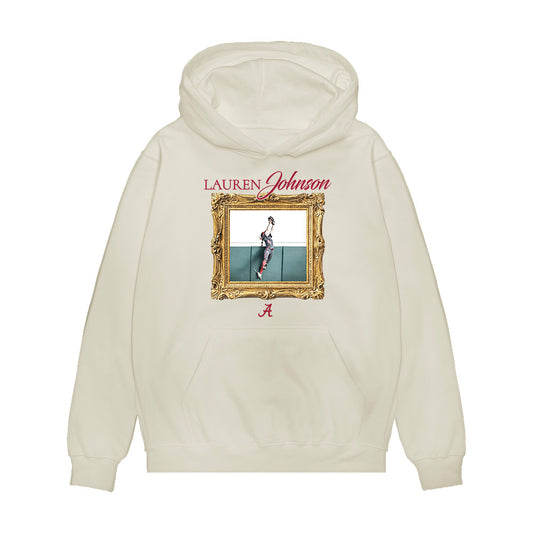 Alabama - NCAA Softball : Lauren Johnson - Collage Premium Hooded Sweatshirt-0