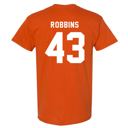 Texas - NCAA Baseball : Aiden Robbins - Classic Shersey T-Shirt-1