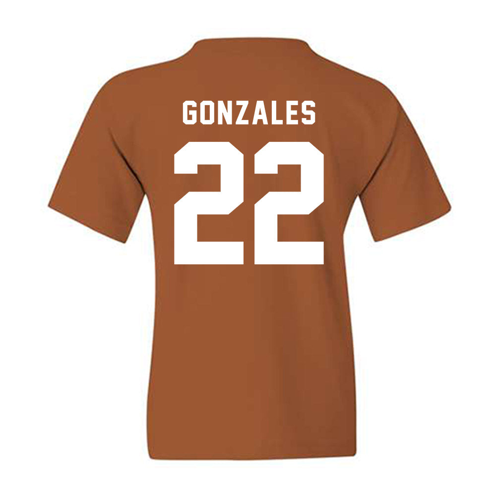 Texas - NCAA Softball : Brenlee Gonzales - Classic Shersey Youth T-Shirt-1