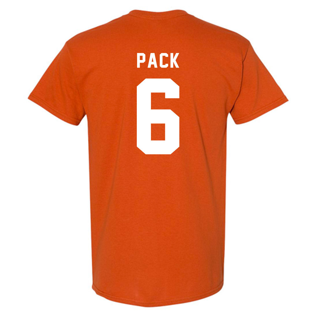 Texas - NCAA Baseball : Anthony Pack - Classic Shersey T-Shirt-1