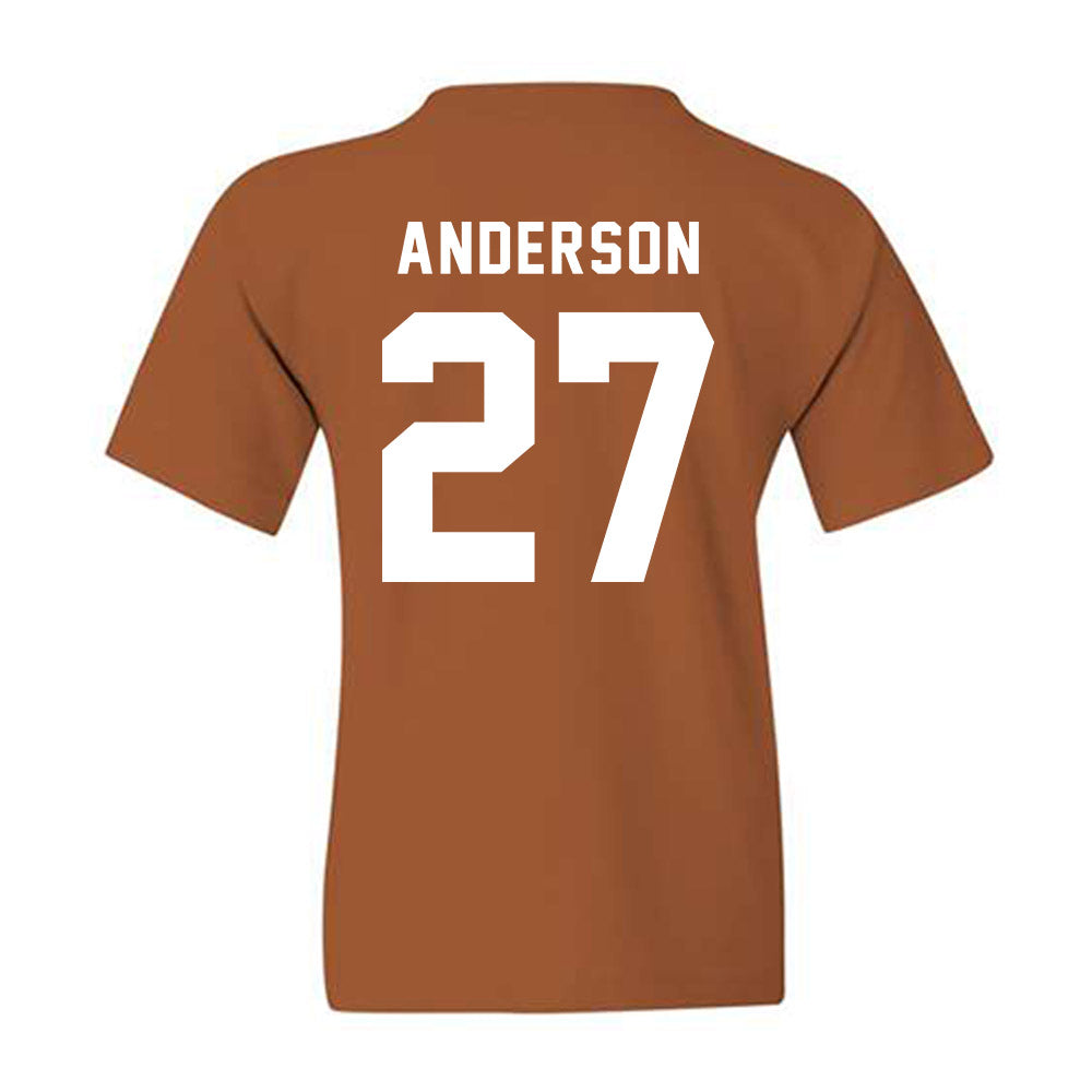 Texas - NCAA Softball : Taylor Anderson - Classic Shersey Youth T-Shirt-1