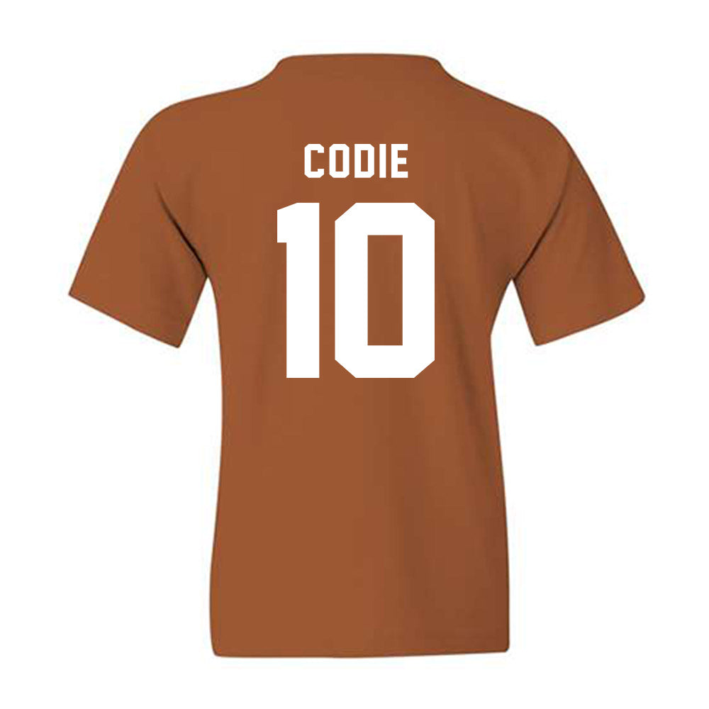 Texas - NCAA Men's Basketball : nicolas codie - Classic Shersey Youth T-Shirt-1