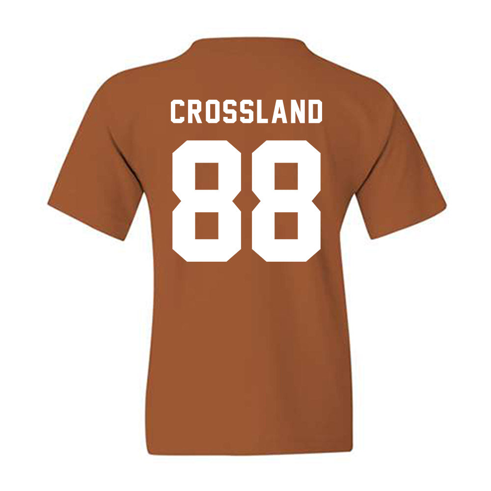 Texas - NCAA Baseball : Brett Crossland - Classic Shersey Youth T-Shirt-1