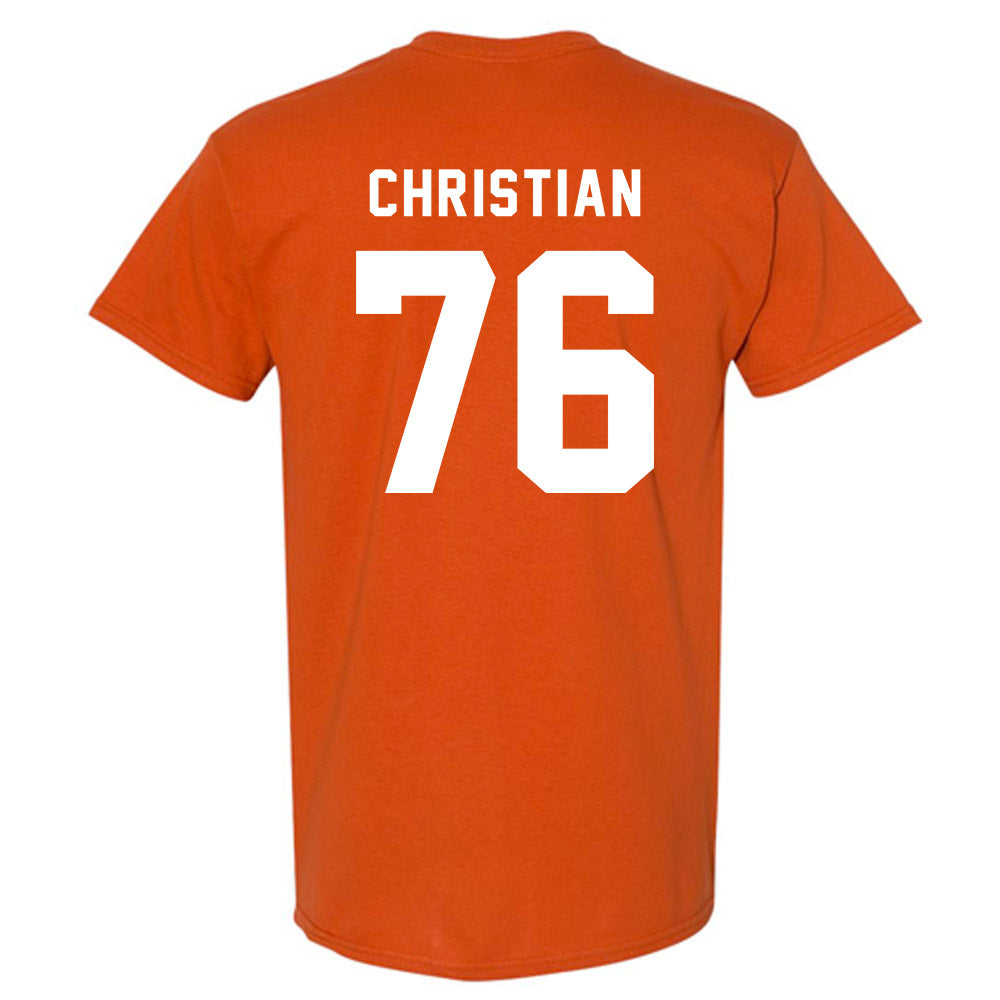 Texas - NCAA Football : Jackson Christian - Classic Shersey T-Shirt-1