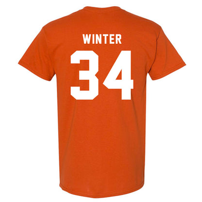 Texas - NCAA Baseball : Michael Winter - Classic Shersey T-Shirt-1